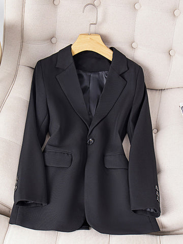 Airchics blazer avec poches manches longues femme style tailleur